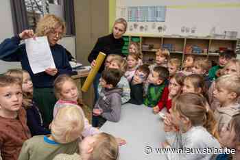 Leerlingen De Appelboom ontvangen brief van Koning Filip