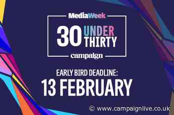 Media Week 30 Under 30 Awards returns for 2025