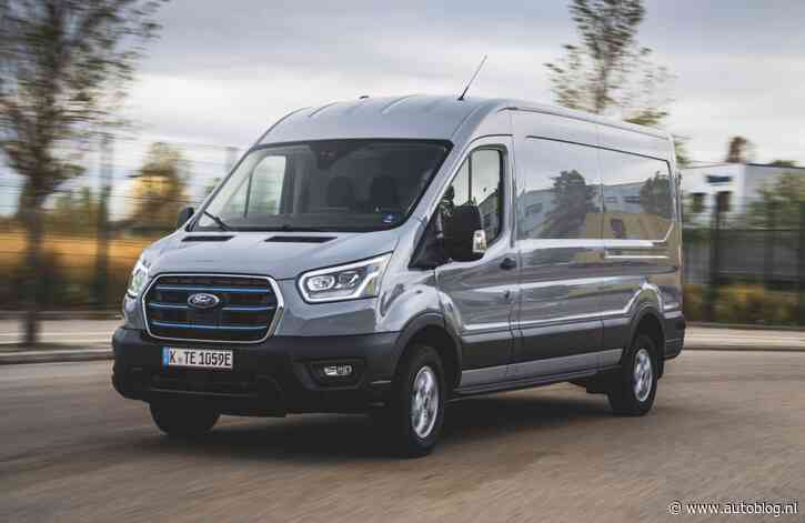 Elektrische Ford E-Transit komt nu verder en is goedkoper