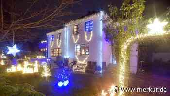 Ottobrunner Weihnachtshaus leuchtet wieder