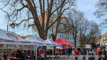 Erfolgreiche Aktion Erbse: BRK verkauft am Grünen Markt Erding fast 5000 Portionen von beliebtem Eintopf