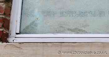 See damage caused to home targeted in Westerhope shooting