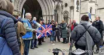 'Outrageous' Thames Water loan proposal sparks court protest