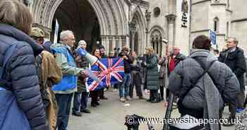 'Outrageous' Thames Water loan proposal sparks court protest