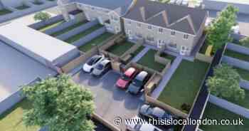 Rainham terrace of houses plan refused due to 'cramped' layout