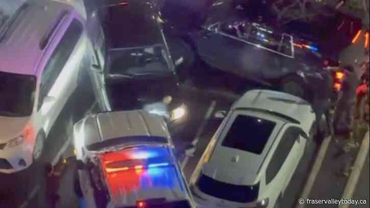 Police use bean bags to apprehend suspect in stolen vehicle incident: AbbyPD