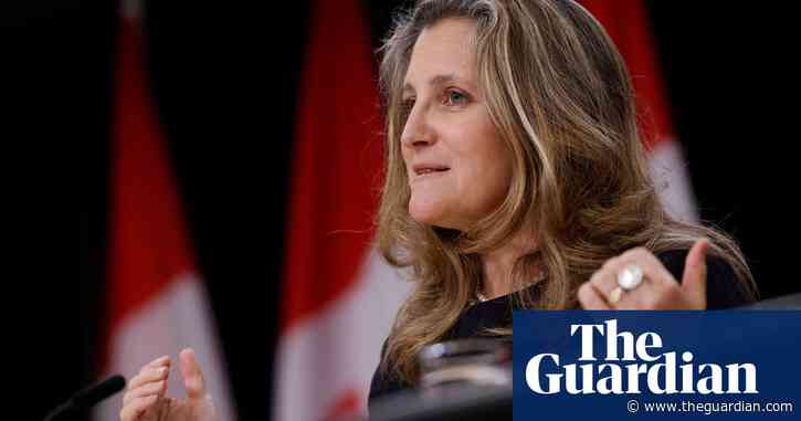 Canada’s deputy PM resigns from cabinet as tensions with Trudeau rise over Trump tariffs