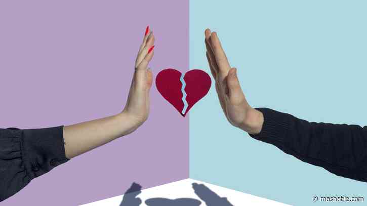 What are the rules for blocking someone after a breakup?