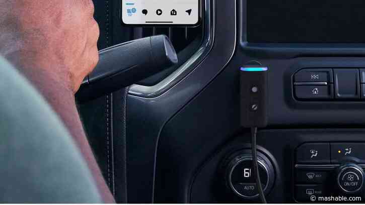 Crank up the driving tunes with the Amazon Echo Auto