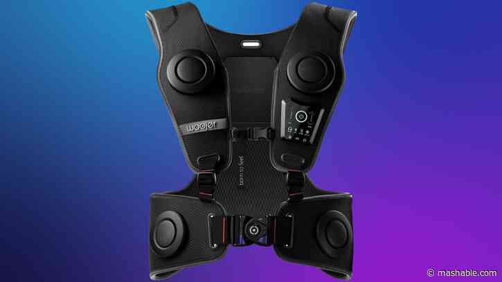 Ive tested some crazy gadgets, and $70 off the Woojer Haptic Vest is a steal