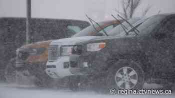 Snowfall warnings issued for southern Saskatchewan