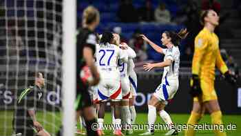 Pech in Lyon: Wölfinnen verlieren durch abgefälschten Schuss