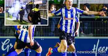 Vuurwerk en ME in Katwijkse duinen: cupfighter Quick Boys verslaat Fortuna Sittard