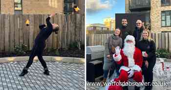 'Snowflake Soiree' event in Watford raises money for two charities