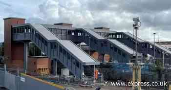Ticket office built nowhere near UK train station - as &pound;8m over budget bridge unopened