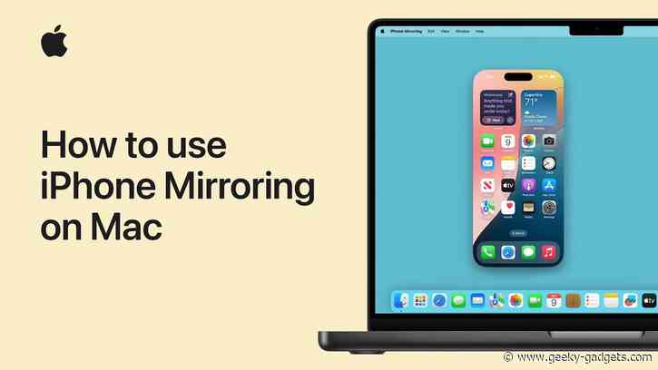 How to Easily Mirror Your iPhone Screen to Your Mac