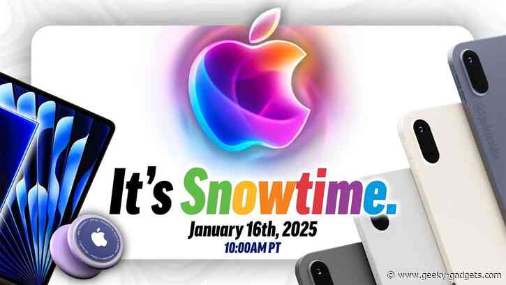 Apple’s Early 2025 Event: 7 Secret Products LEAKED!