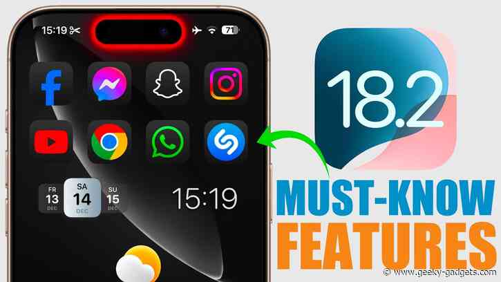 iOS 18.2: Don’t Miss These 10 New Features