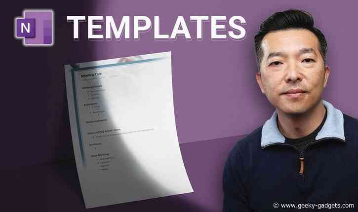 Master OneNote Templates: The Secret to Effortless Organization