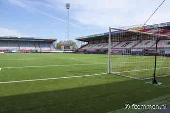 Let op! FC Emmen traint vandaag binnen