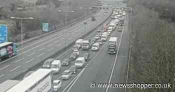 M25 to remain closed 'for several hours' after ‘serious’ crash involving pedestrian