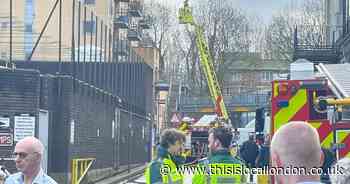 Traffic to remain 'heavily impacted' after fire breaks out at Royal Free Hospital