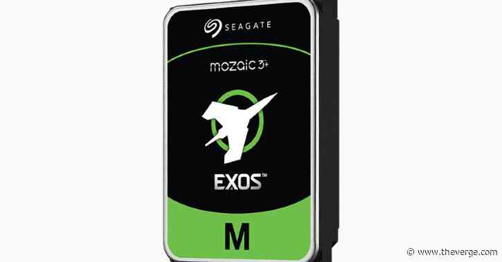 Seagate is getting ready to launch its first high-capacity HAMR hard drive