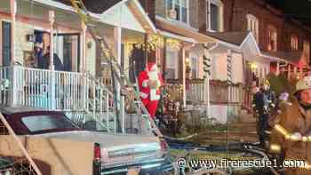 'Santa' dashes to Pa. duplex blaze