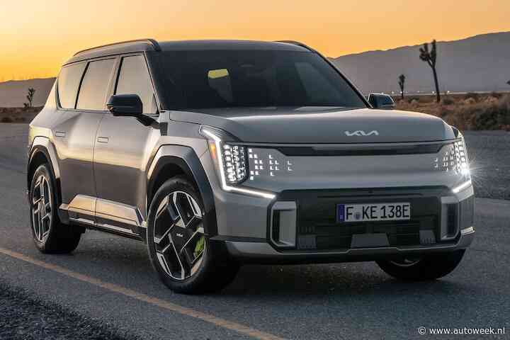 Kia EV9 GT: drie zitrijen, twee elektromotoren en bijna 510 pk!