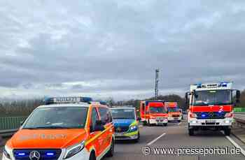 FW-BN: Verkehrsunfall mit 4 PKW auf der A59