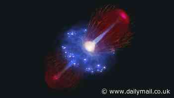 Scientists spot a massive black hole taking a 'nap' after overeating