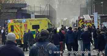RECAP after 60 firefighters tackle roof fire at Royal Free Hospital