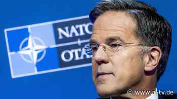 "Macht es den Russen zu einfach": NATO-Chef findet Waffenruhe-Debatten verfrüht