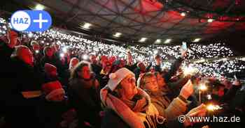 Stadionsingen in Hannover: Mehr als 20.000 singen Weihnachtslieder
