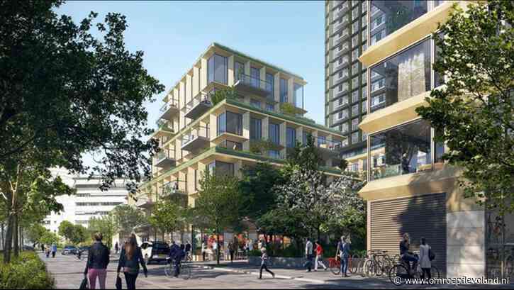 Almere - 900 appartementen en studentenwoningen op plek oude Beurs, bouw kan beginnen