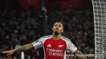 Gabriel Jesus helpt Arsenal naar halve finale League Cup