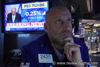 US stocks fall sharply after Fed hints at just 2 rate cuts for ’25