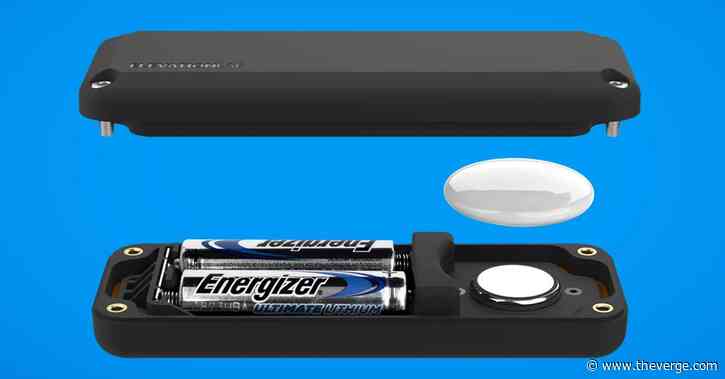 This waterproof coffin gives your AirTag 10 years of battery life