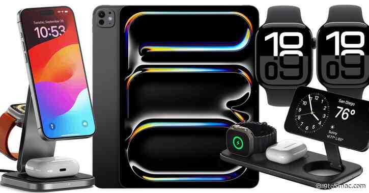 Deals: 13-inch 512GB M4 iPad Pro $200 off, metal 15W Qi2 MagSafe stands 46% off, HomeKit Secure Video cam, more