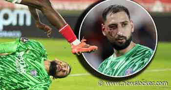 Frankrijk opgeschrikt door heftige blessure Donnarumma: PSG-doelman krijgt schop in gezicht
