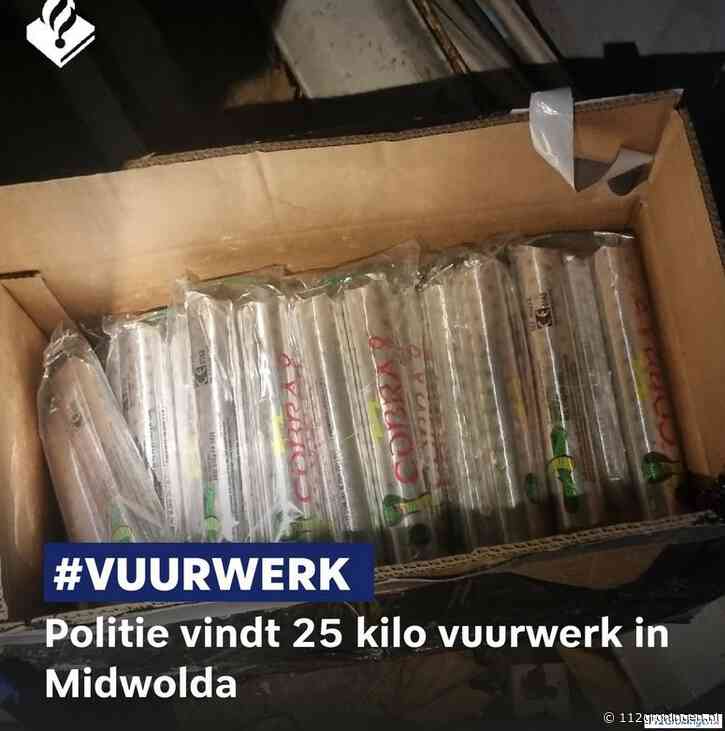 25 kg zwaar vuurwerk zoals cobra’s 6 en 8 en dumbums in beslag genomen