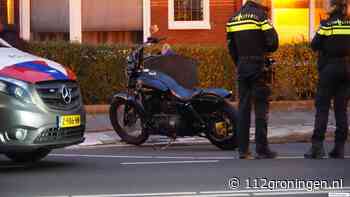 112Kort: Motorrijder lichtgewond na val Hereweg Groningen