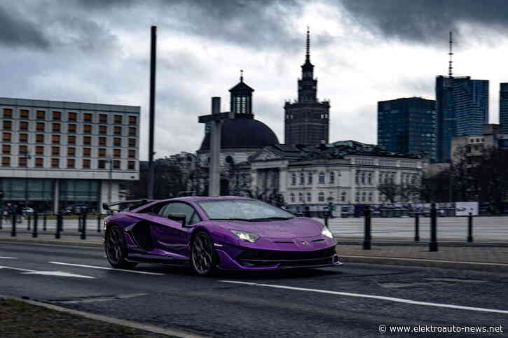 Lamborghini verschiebt Elektroauto-Start auf 2029