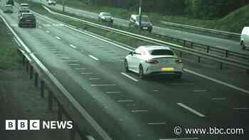 Learner caught twice driving at more than 110mph