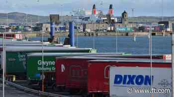Holyhead port closure risks shortages in Ireland, hauliers warn