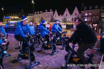 Vroege vogels organiseren spinningsessie op ’t Zand: “Ruim 20.000 euro opgehaald”