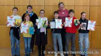 Vorlesewettbewerb in Altensteig: Mit Engagement und Lesefreude am Start