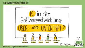 software-architektur.tv: KI in der Software-Entwicklung: Über- oder unterhypt?