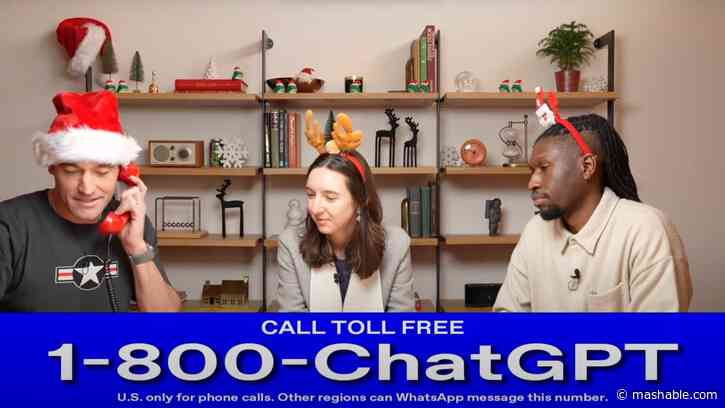 OpenAI now lets you call ChatGPT on your phone