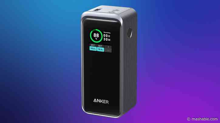 The powerful Anker Prime portable charger is 40% off